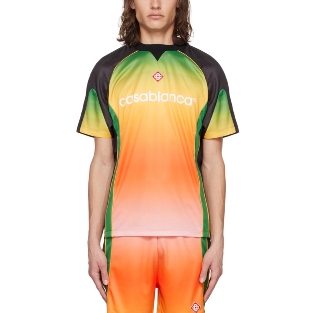 Casablanca Multicolor Gradient T-Shirt